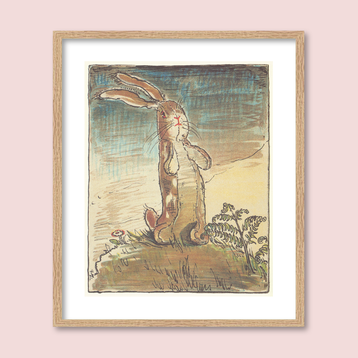 The Velveteen Rabbit framed art prints