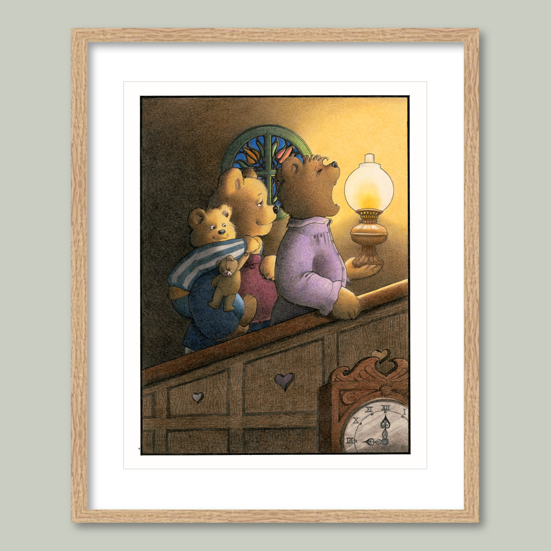 Bear Family framed art prints