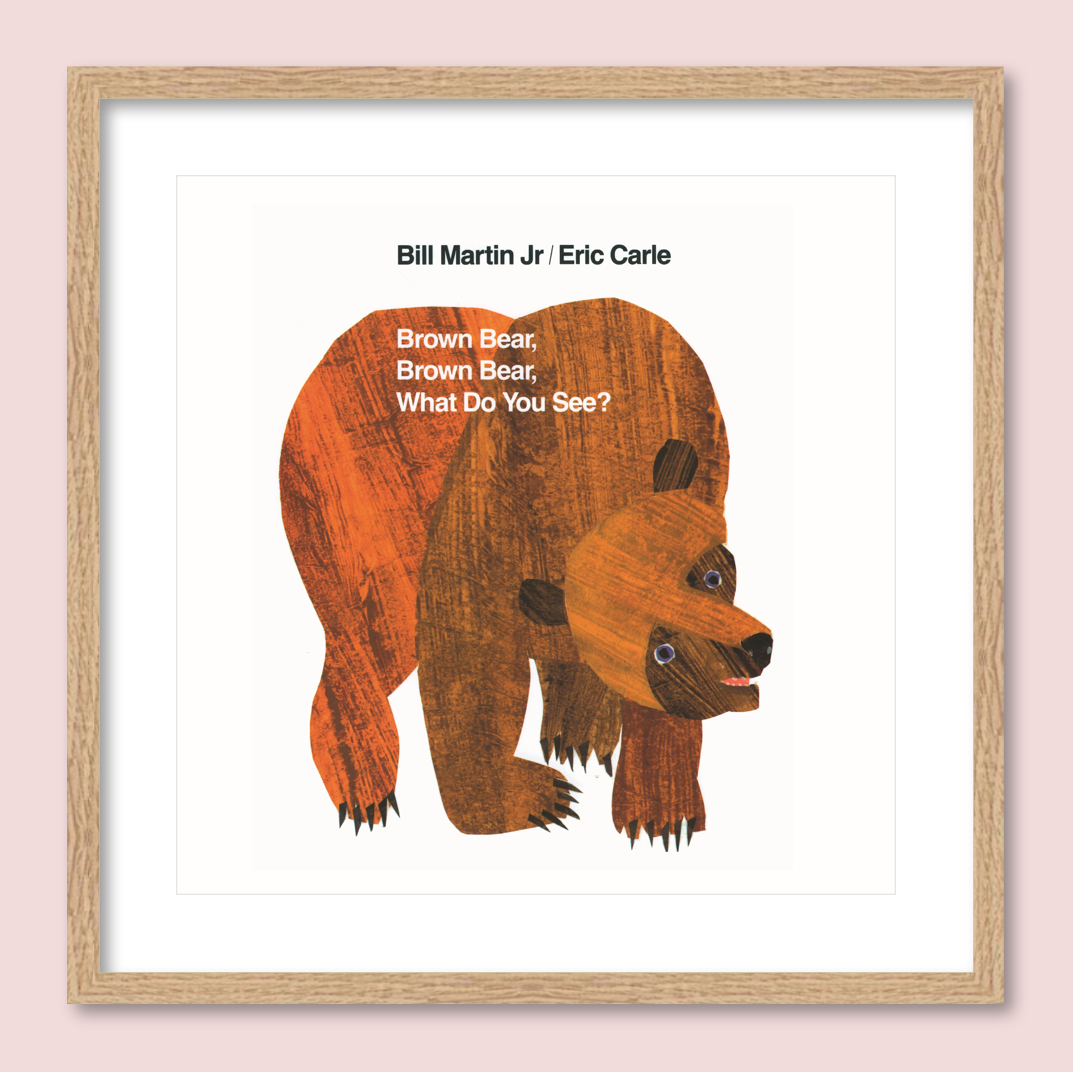 Brown Bear Brown Bear framed art prints