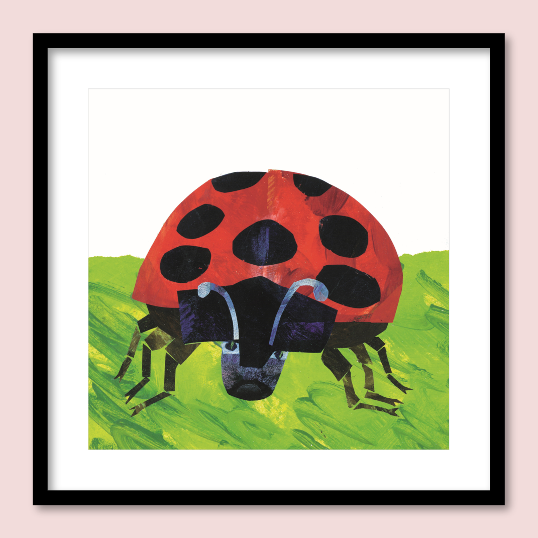 The Grouchy Ladybug framed art prints