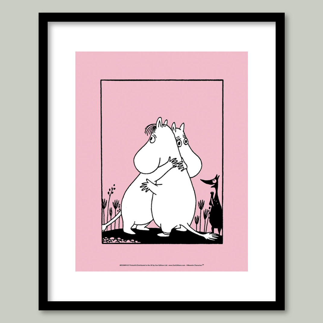 The Moomins framed art prints