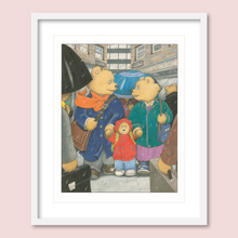 Load image into Gallery viewer, Outside, it was raining
