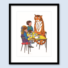 Load image into Gallery viewer, The Tiger sat down at the table
