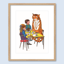 Load image into Gallery viewer, The Tiger sat down at the table
