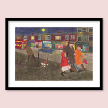 Load image into Gallery viewer, All the street lamps were lit

