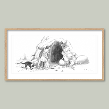 Load image into Gallery viewer, A narrow gloomy cave
