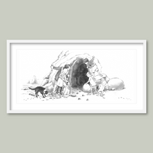 Load image into Gallery viewer, A narrow gloomy cave
