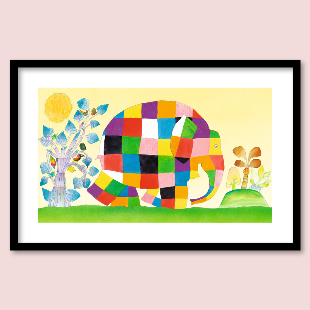 Elmer was patchwork