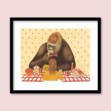 Load image into Gallery viewer, Gorilla at dinner
