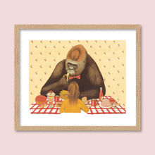 Load image into Gallery viewer, Gorilla at dinner
