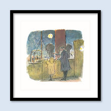 Load image into Gallery viewer, Tim and the Captain on the bridge
