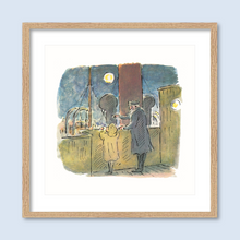 Load image into Gallery viewer, Tim and the Captain on the bridge
