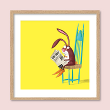 Load image into Gallery viewer, Hares sit on chairs
