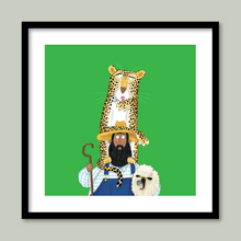 Load image into Gallery viewer, Leopards sit on shepherds
