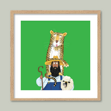 Load image into Gallery viewer, Leopards sit on shepherds
