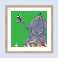 Load image into Gallery viewer, Elephants sit on smelly pants
