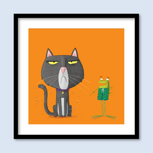 Load image into Gallery viewer, Cats sit on gnats
