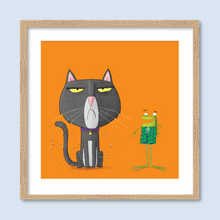 Load image into Gallery viewer, Cats sit on gnats
