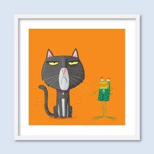Load image into Gallery viewer, Cats sit on gnats
