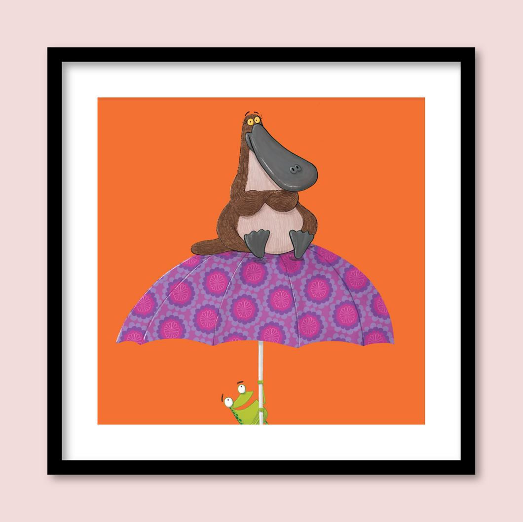 Dollys sit on brollies