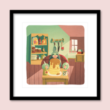 Load image into Gallery viewer, A hearty breakfast of pancakes and maple syrup
