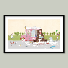 Load image into Gallery viewer, Never let a bear near an ice cream van
